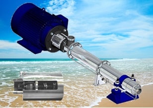 高圧横型多段渦巻ポンプ|造水装置機器 